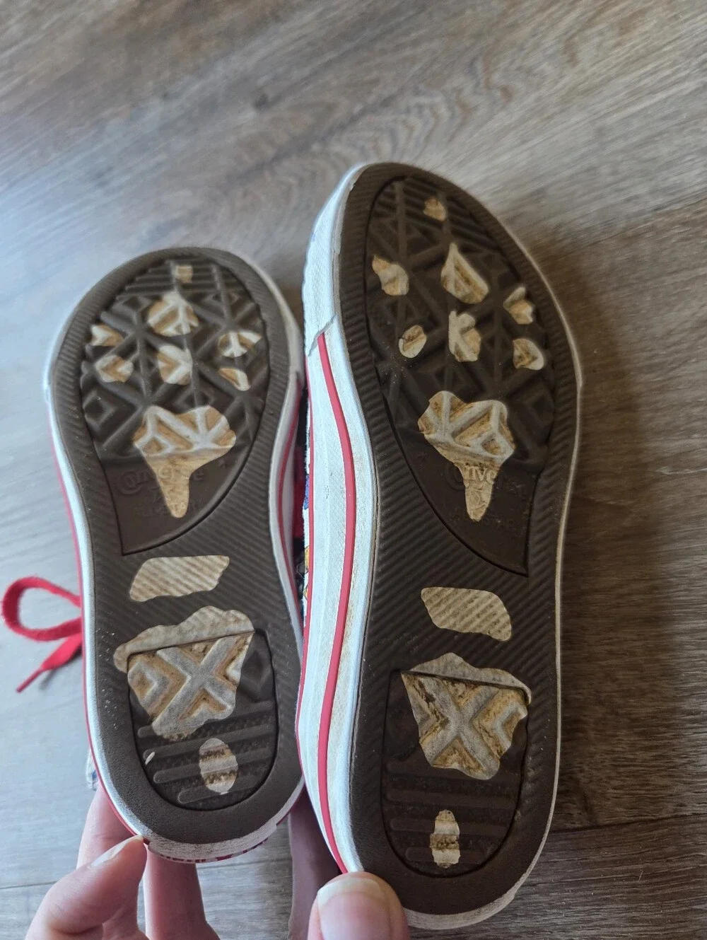 Converse Dino Dinosaur High Top Sneakers Shoes Boys Youth Kids size 13